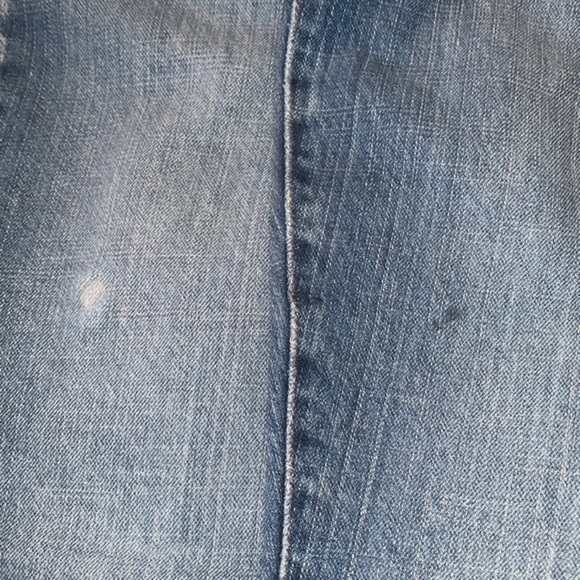 Levi’s 515 Boot Cut Cotton/Spandex Medium Wash High Rise Raw Hem Jeans Size 8 - Picture 10 of 14